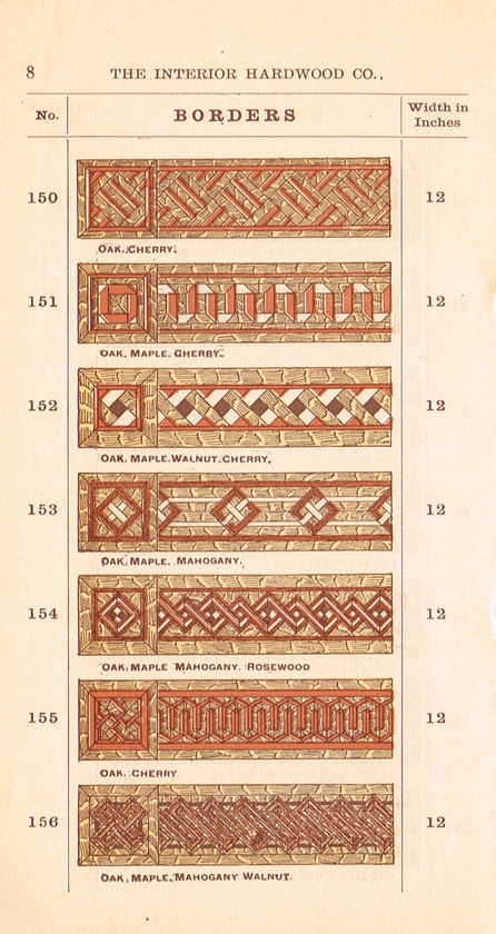 Parquet Floors & Borders: 1892: Page 12